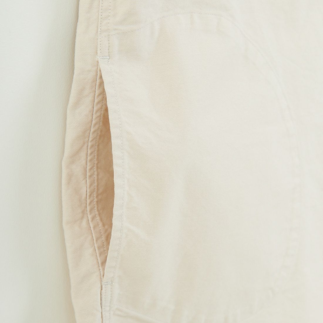 DANTON [ダントン] ラウンドカラー プルオーバーシャツ [DT-B0284SOX] OYSTER