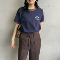 NAVY/BROWN&&モデル身長：160cm 着用サイズ：F&&