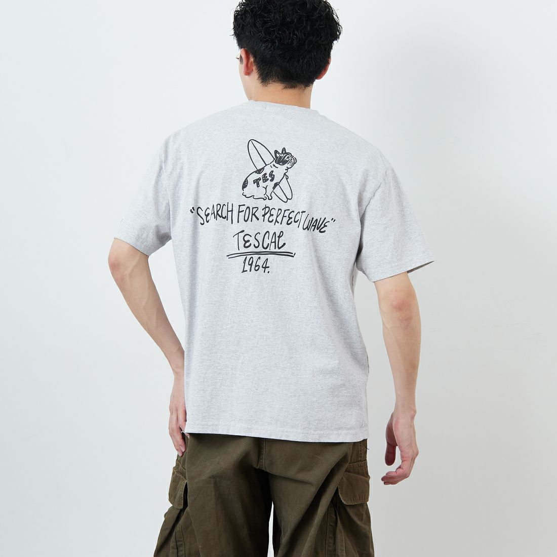 03 MIX GRA&&モデル身長：168cm 着用サイズ：L&&