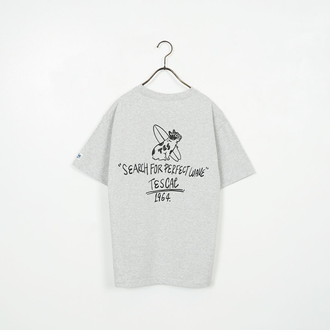 The Endless Summer [エンドレスサマー] 別注 手書き風ロゴ BUHIバックプリントTシャツ [FH-25574502-JF] 03 MIX GRA