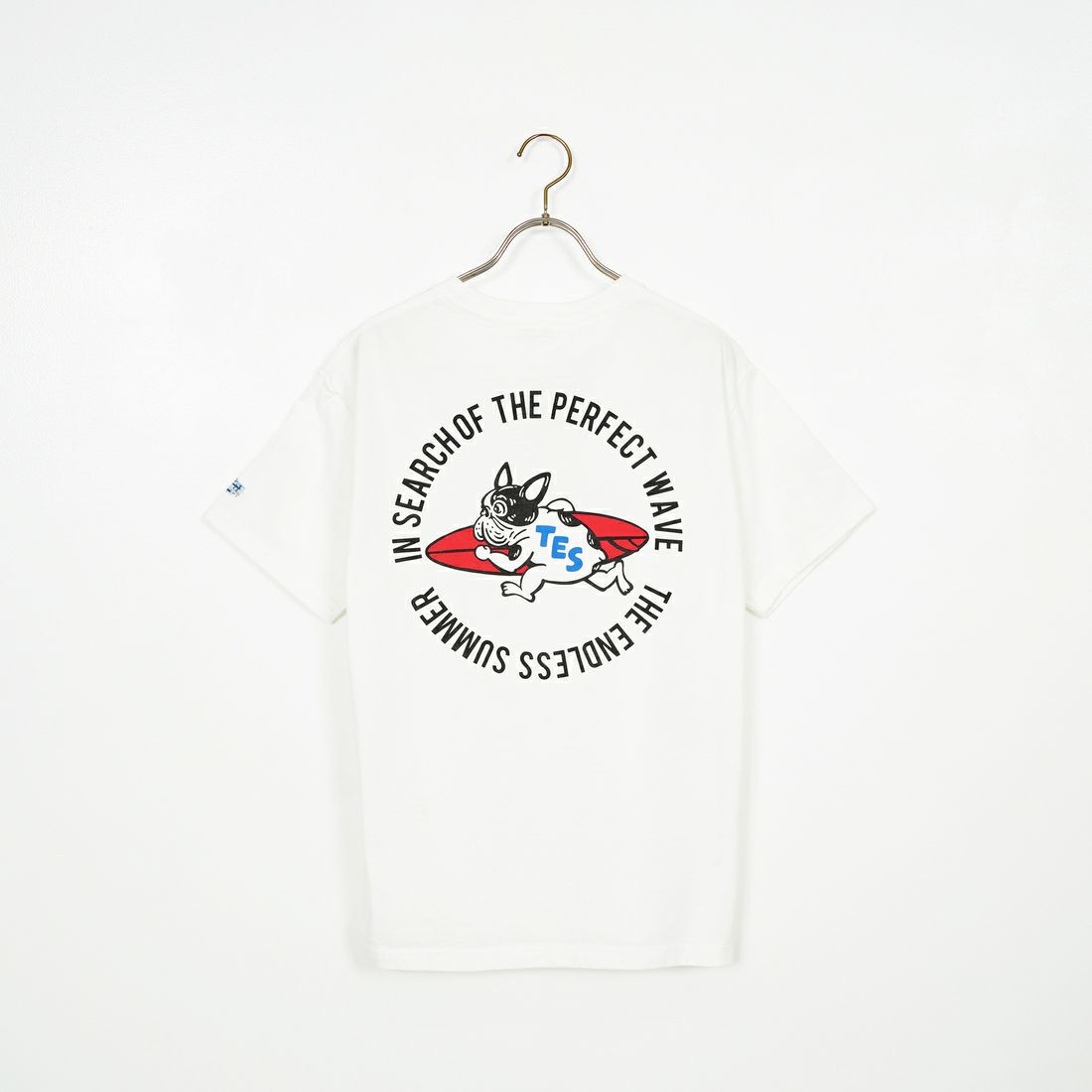 The Endless Summer [エンドレスサマー] 別注 サークルBUHIバックプリントTシャツ [FH-25574503-JF] 07 WHITE