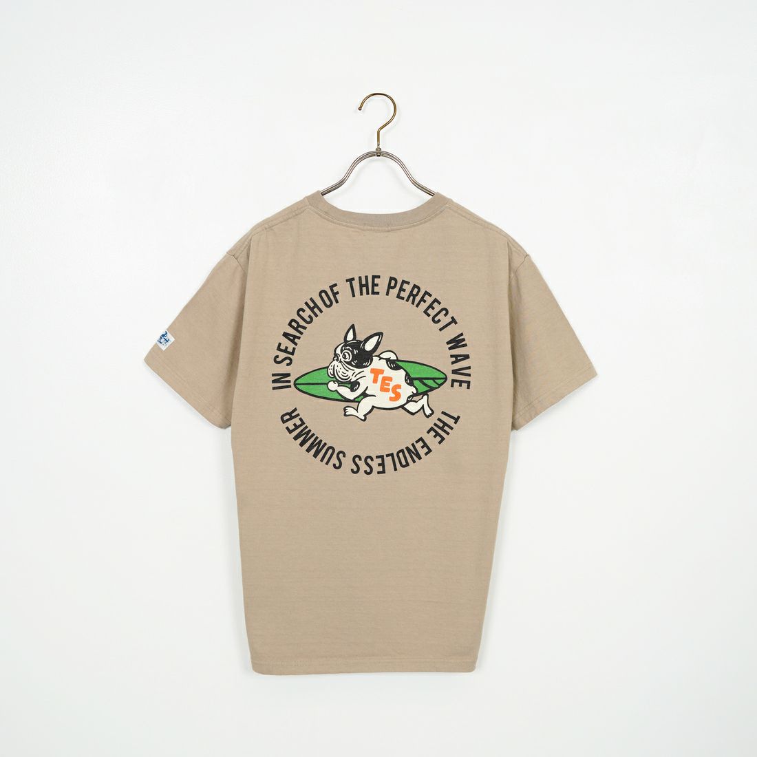 The Endless Summer [エンドレスサマー] 別注 サークルBUHIバックプリントTシャツ [FH-25574503-JF] 35 BEIGE