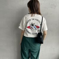 07 WHITE&&モデル身長：158cm 着用サイズ：S&&