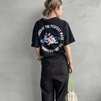 01 BLACK&&モデル身長：150cm 着用サイズ：S&&