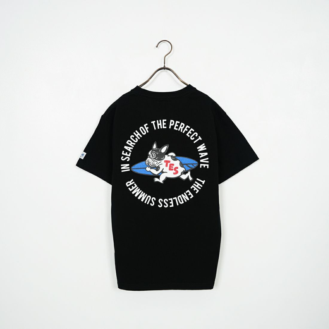 The Endless Summer [エンドレスサマー] 別注 サークルBUHIバックプリントTシャツ [FH-25574503-JF] 01 BLACK