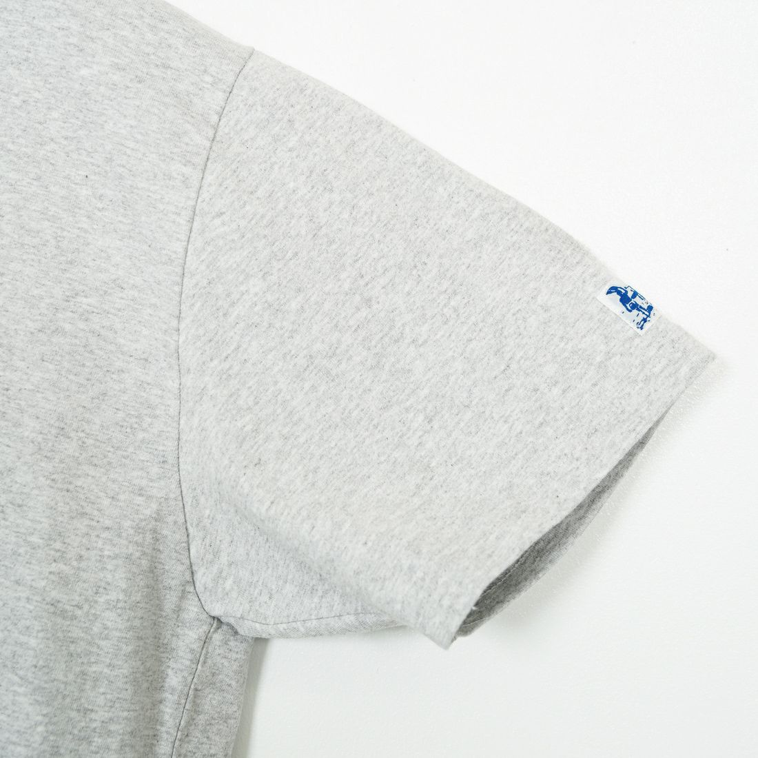 The Endless Summer [エンドレスサマー] 別注 手書き風ロゴ BUHIバックプリント カットオフTシャツ [FH-25574508-JF] MIX GRAY