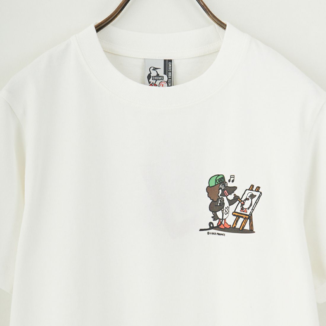 CHUMS [チャムス] かせきさいだぁ アラカルトTシャツ [CH11-2555] W001 WHITE