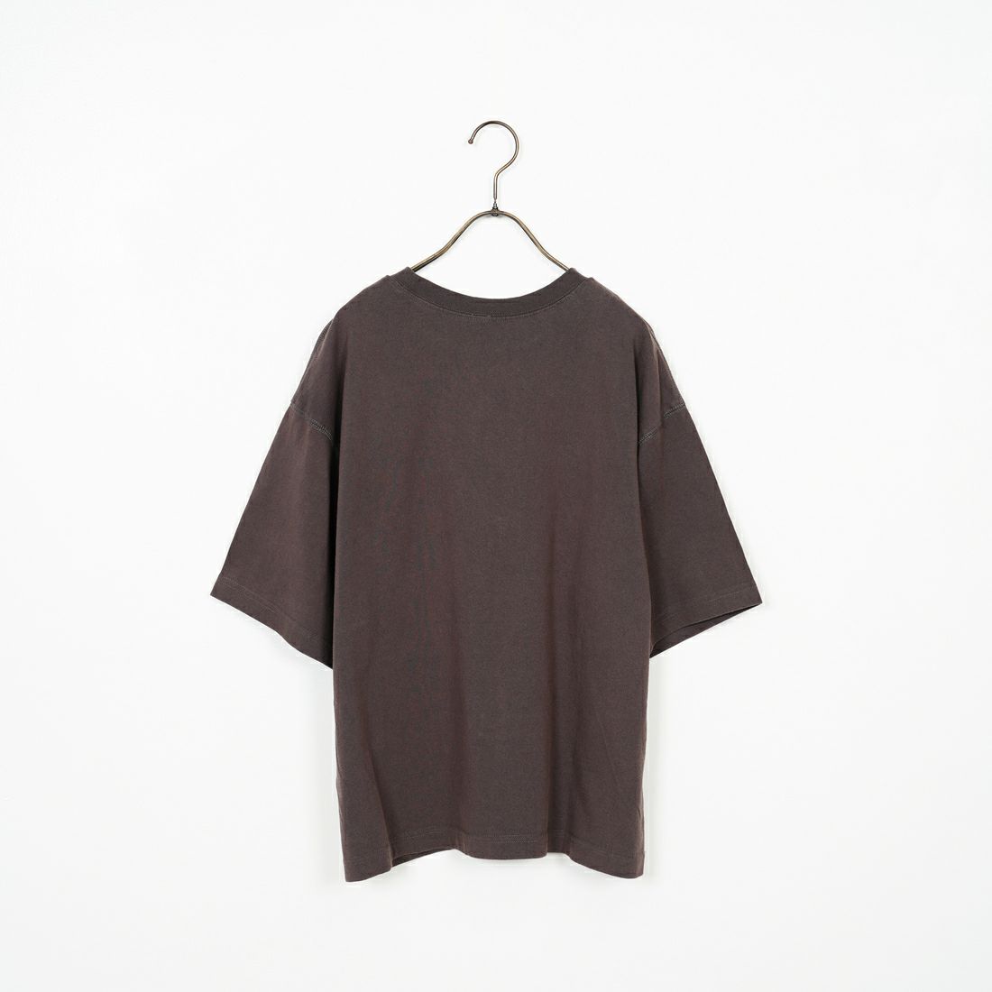 Quand [クアンド] 16OE天竺 ワンウォッシュプリントTシャツ [3112703] 802 CHARCO