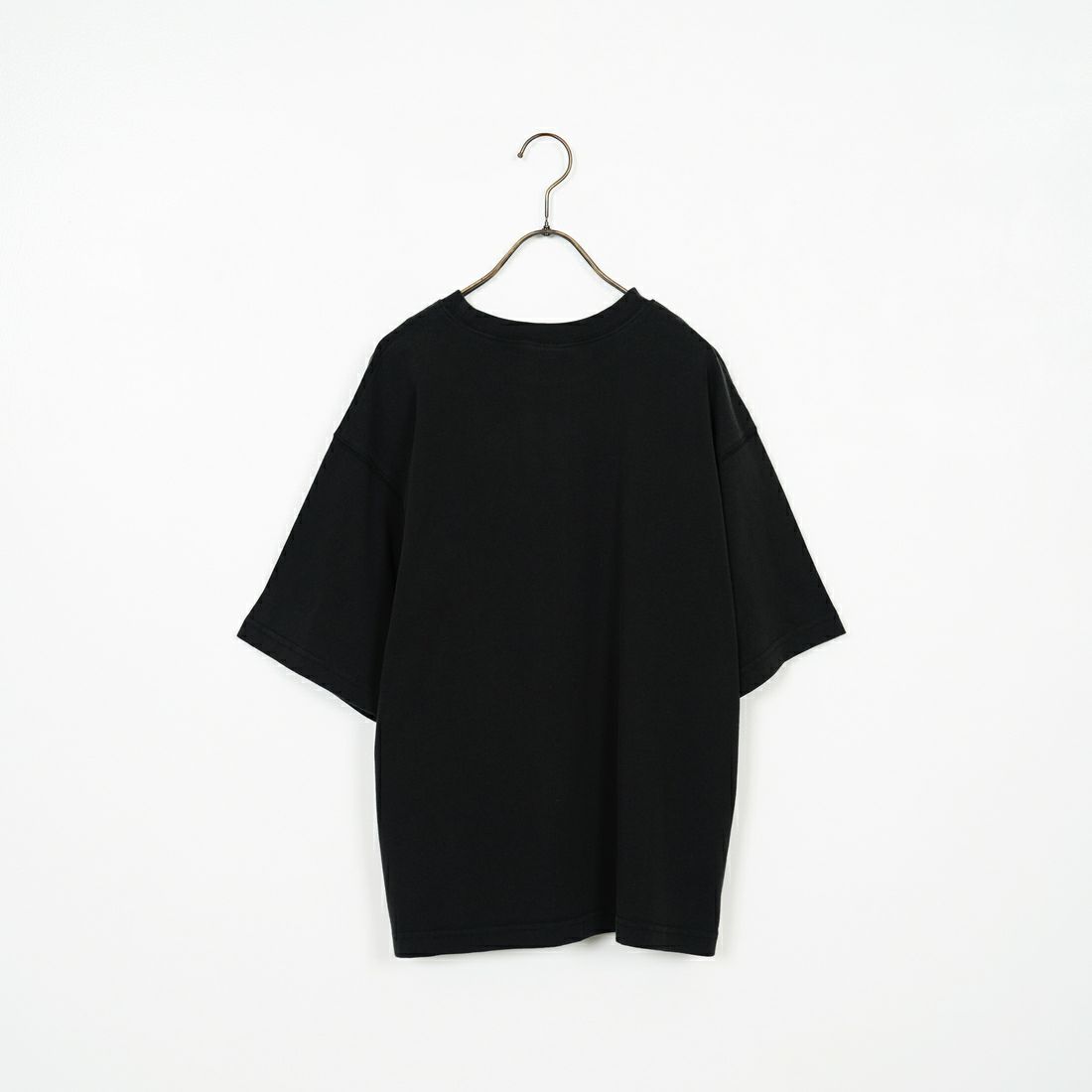 Quand [クアンド] 16OE天竺 ワンウォッシュプリントTシャツ [3112704] 801 BLACK