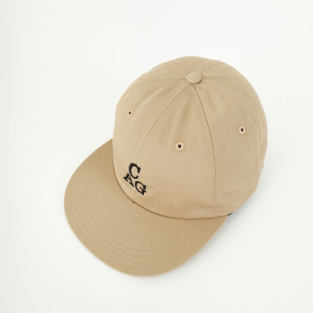 Cooperstown Ball Cap [クーパーズタウンボールキャップ] チノコットンキャップ [CAGC38-UW] KHAKI/BLAC