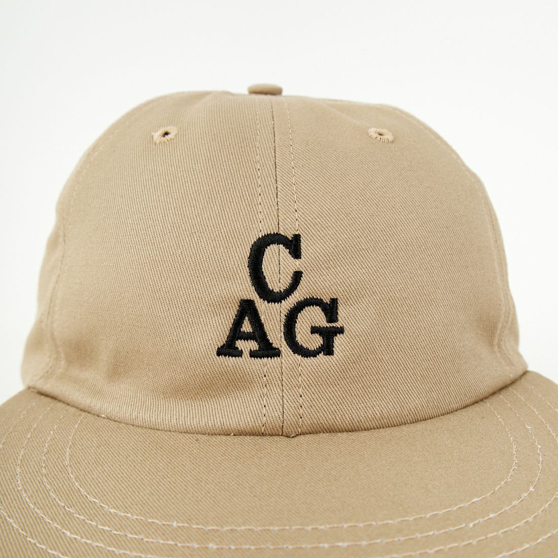 Cooperstown Ball Cap [クーパーズタウンボールキャップ] チノコットンキャップ [CAGC38-UW] KHAKI/BLAC
