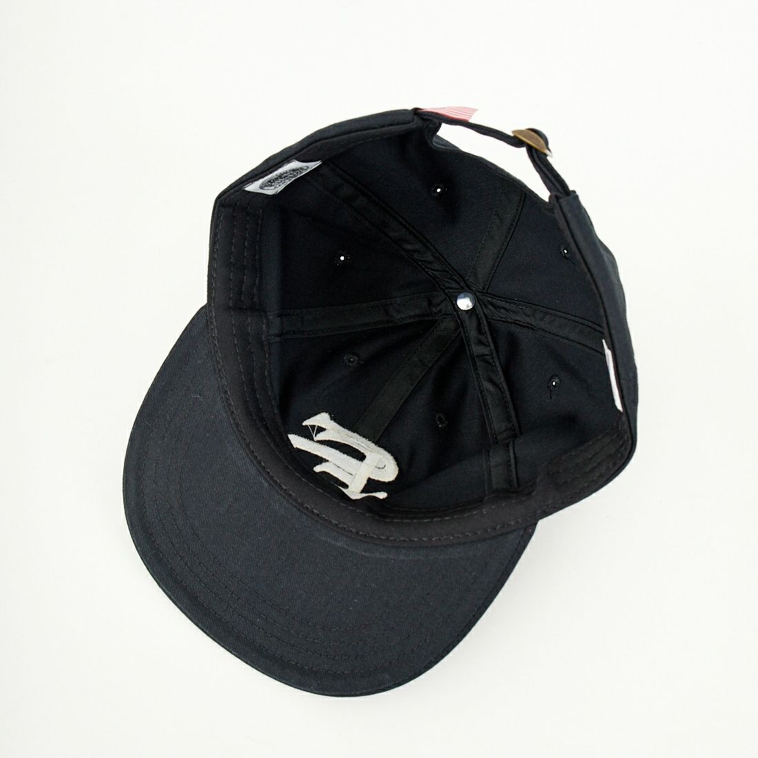 Cooperstown Ball Cap [クーパーズタウンボールキャップ] チノコットンキャップ [SFP31-UW] BLACK/WHIT