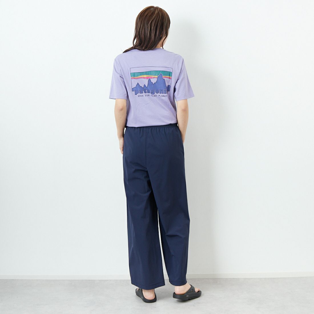 patagonia [パタゴニア] メンズ '73 スカイライン オーガニック Tシャツ [37534] CNPL &&モデル身長：167cm 着用サイズ：XS&&