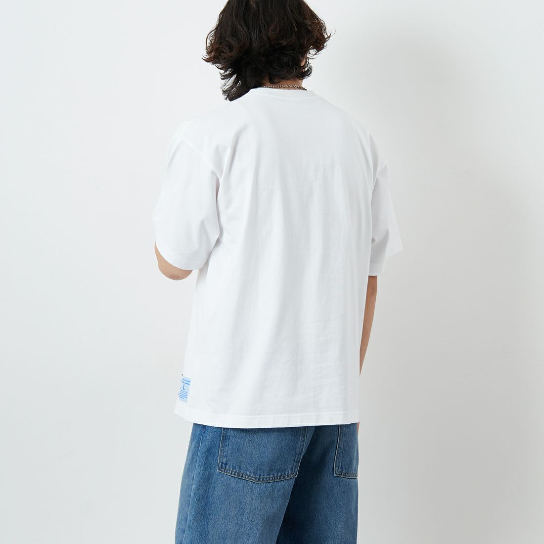 Champion [チャンピオン] ショートスリーブTシャツ [C3-V331] 010 ﾎﾜｲﾄ &&モデル身長：179cm 着用サイズ：L&&