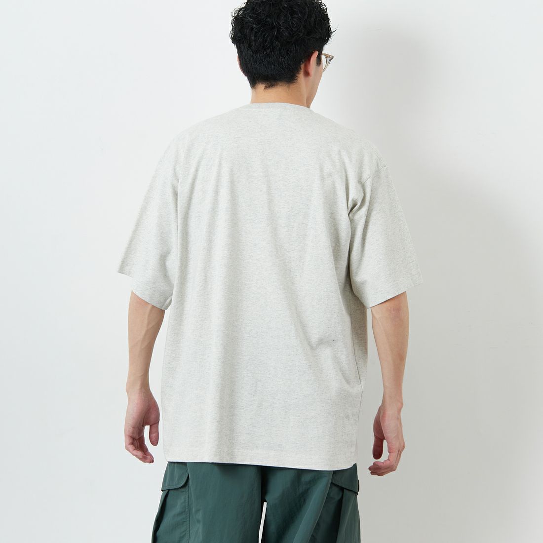 Champion [チャンピオン] ショートスリーブTシャツ [C3-V331] 810 ｵｰﾄﾐｰﾙ &&モデル身長：168cm 着用サイズ：L&&