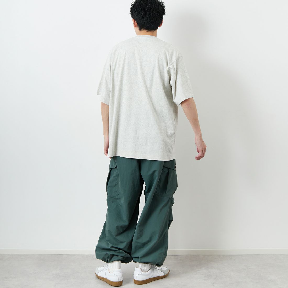 Champion [チャンピオン] ショートスリーブTシャツ [C3-V331] 810 ｵｰﾄﾐｰﾙ &&モデル身長：168cm 着用サイズ：L&&