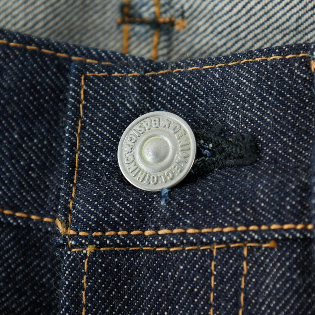 DENIME [ドゥニーム] BIG E MODEL ノンウォッシュデニム [221] NON WASH