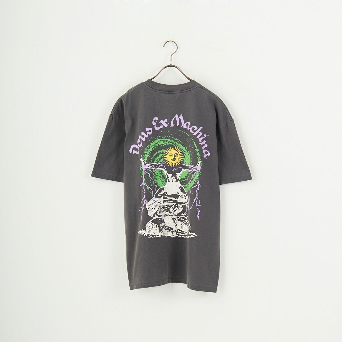 海外希少【TATRAS】別注 コットン ロゴ刺しゅう Tシャツ TATRAS タトラス Tシャツ 半袖 クルーネック 丸首 メンズ ヌンキ