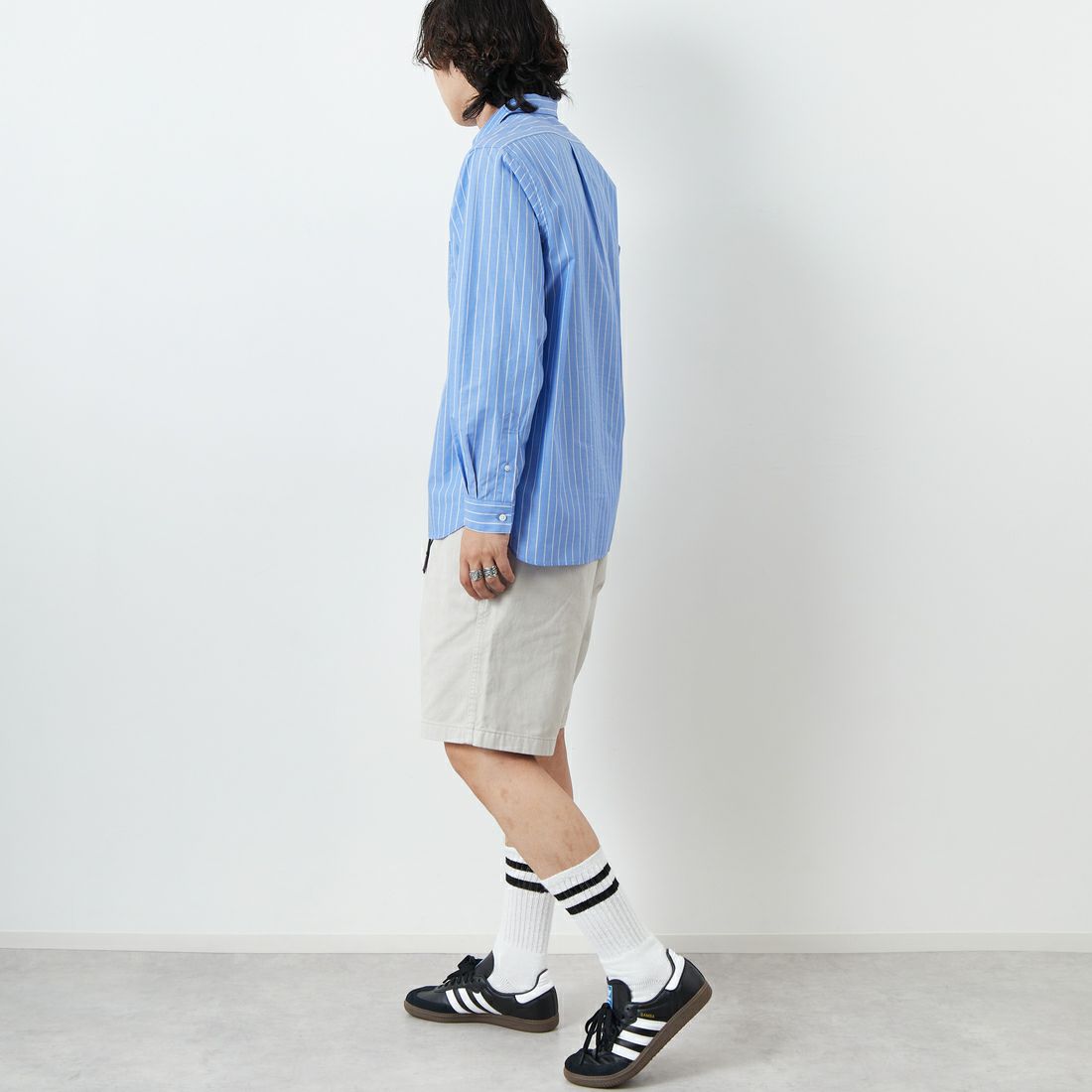 GRAMiCCi [グラミチ] Gショーツ ピグメントダイ [G4SM-P123] DUNE &&モデル身長：179cm 着用サイズ：L&&