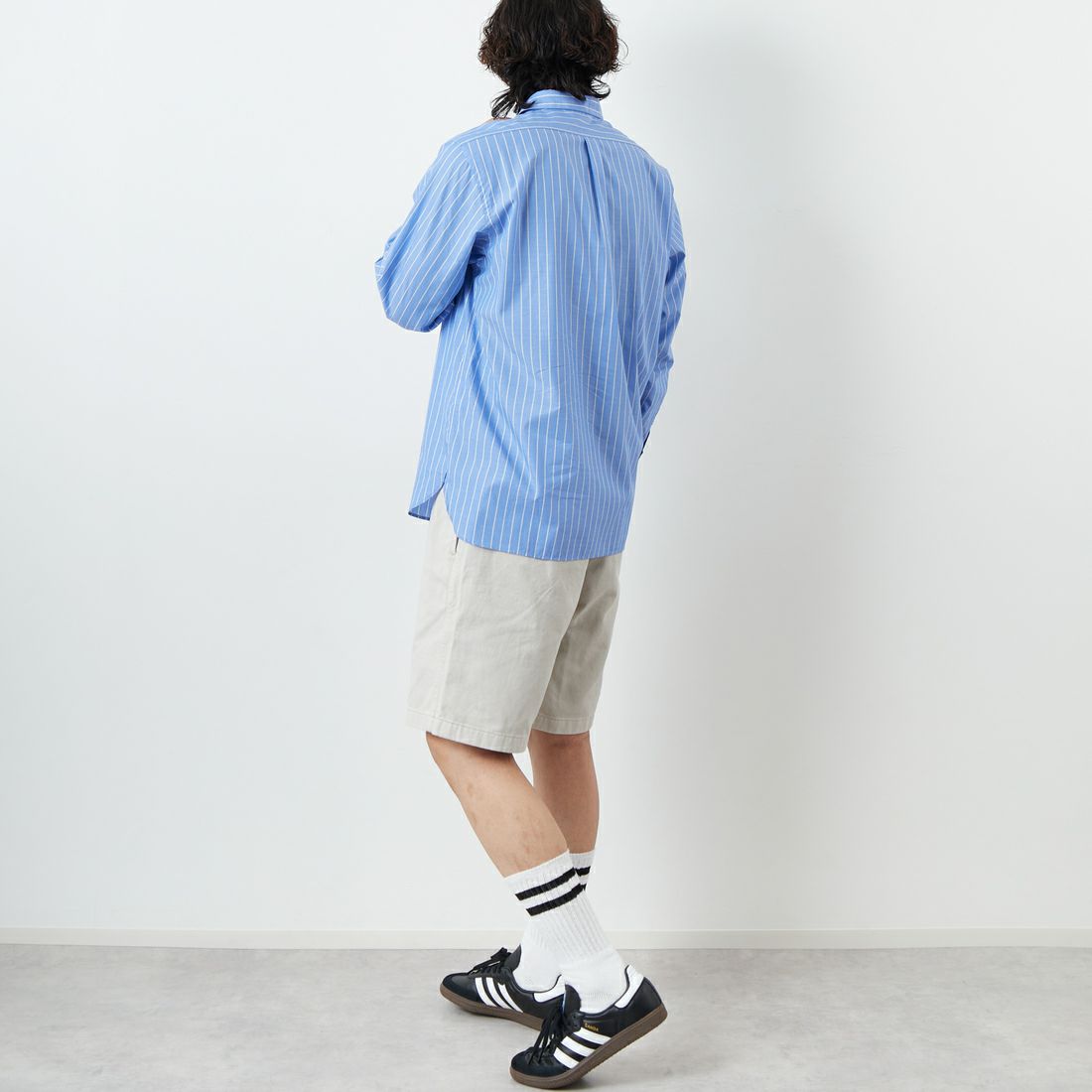 GRAMiCCi [グラミチ] Gショーツ ピグメントダイ [G4SM-P123] DUNE &&モデル身長：179cm 着用サイズ：L&&