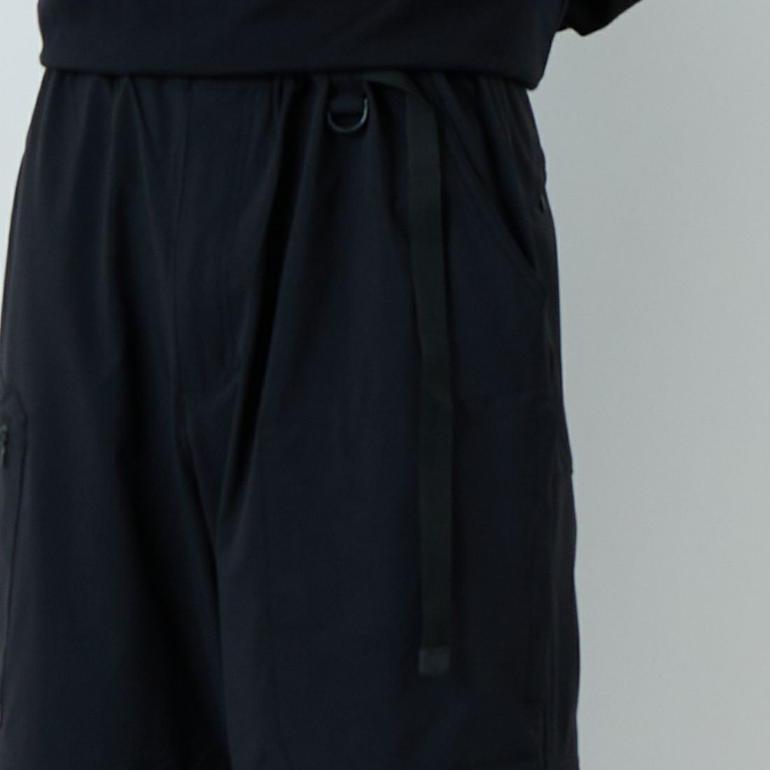 SEDAN ALL-PURPOSE [セダン オールパーパス] コンバーチブルパンツ [SD25S-PT05] BLACK &&モデル身長：179cm 着用サイズ：XL&&
