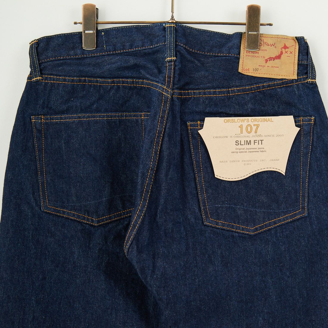 orSlow [オアスロウ] アイビーフィットデニム107 [01-0107SL] 81 ONE WAS