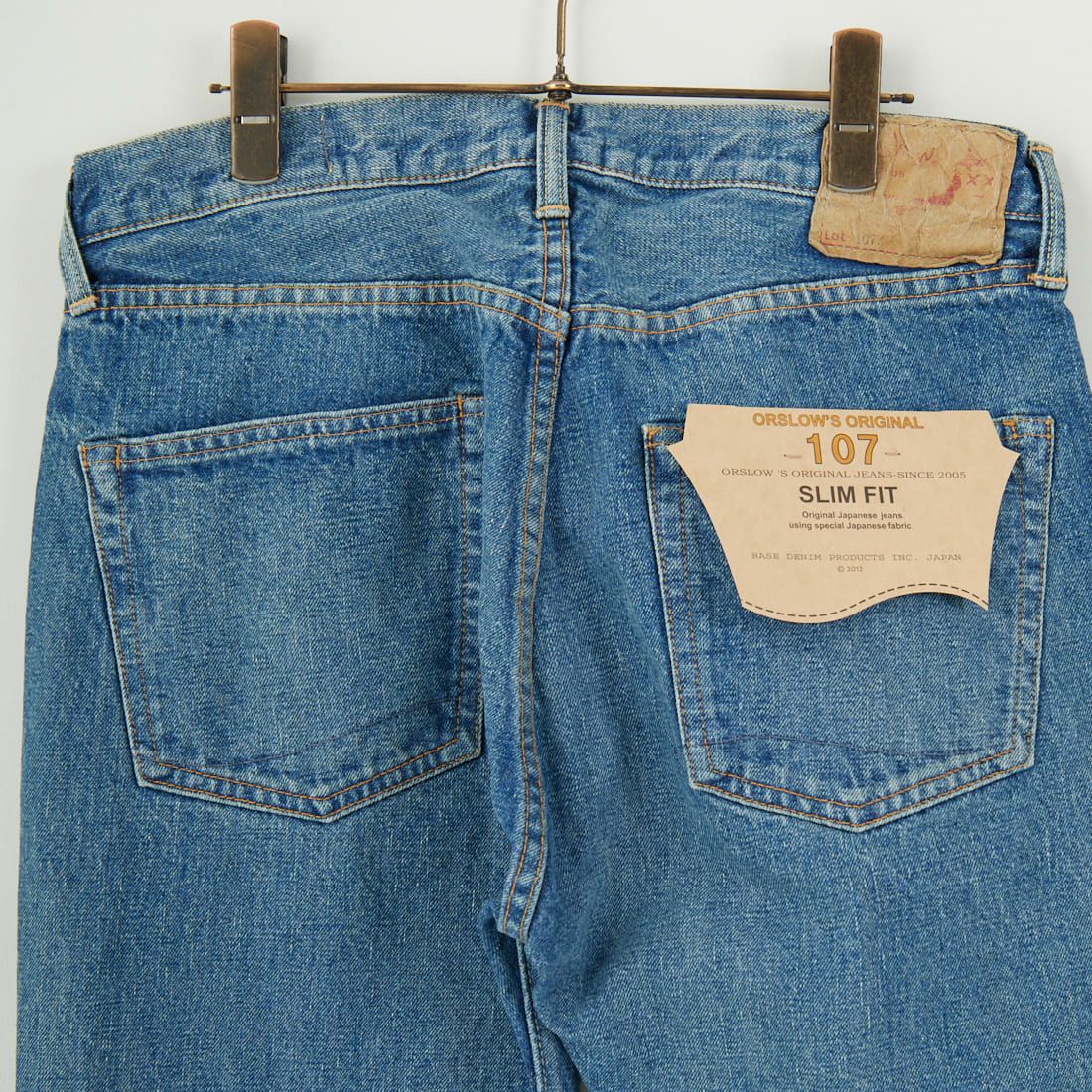 orSlow [オアスロウ] アイビーフィットデニム107 [01-0107SL] 84 2YEAR W