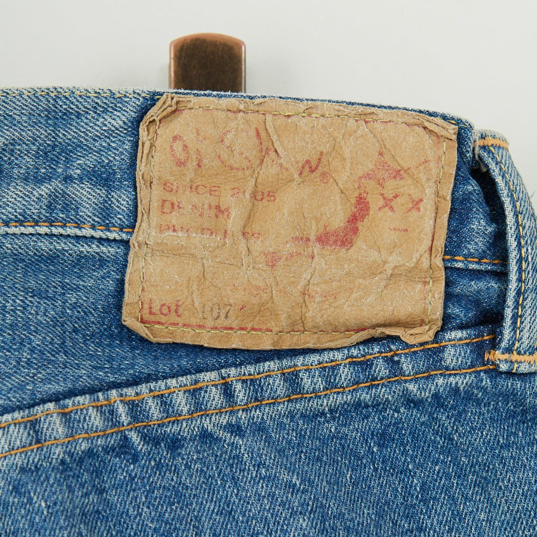 orSlow [オアスロウ] アイビーフィットデニム107 [01-0107SL] 84 2YEAR W