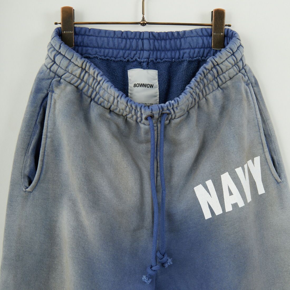 BOW WOW [バウワウ] US NAVY スウェットパンツ [BW251-UNSP] NAVY AGING