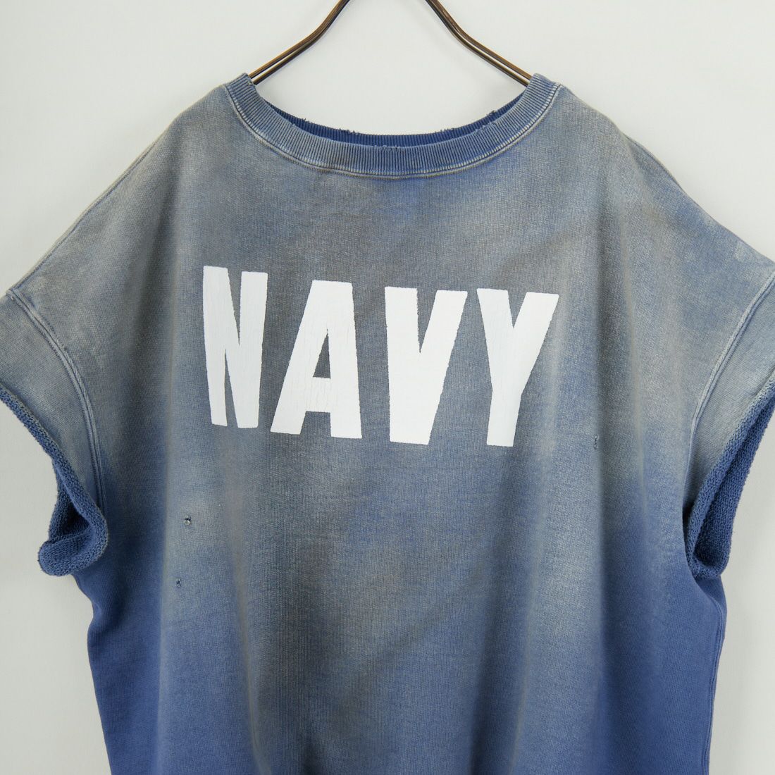 BOW WOW [バウワウ] US NAVY ショートスリーブスウェット [BW251-UNSSS] NAVY AGING