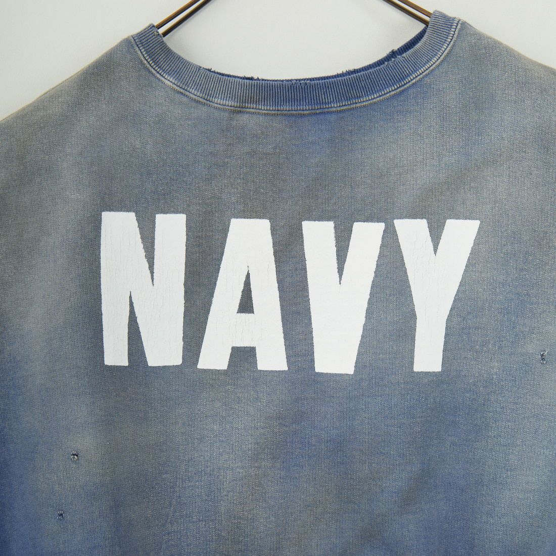 BOW WOW [バウワウ] US NAVY ショートスリーブスウェット [BW251-UNSSS] NAVY AGING