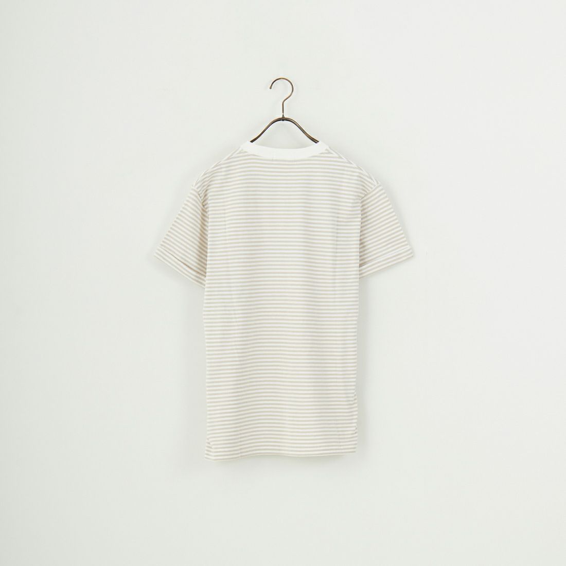 Gymphlex [ジムフレックス] ショートスリーブ ロールアップTシャツ [GY-C0446COM] Gymphlex [ジムフレックス] ショートスリーブ ロールアップTシャツ [GY-C0446COM] WHT/BEG ST