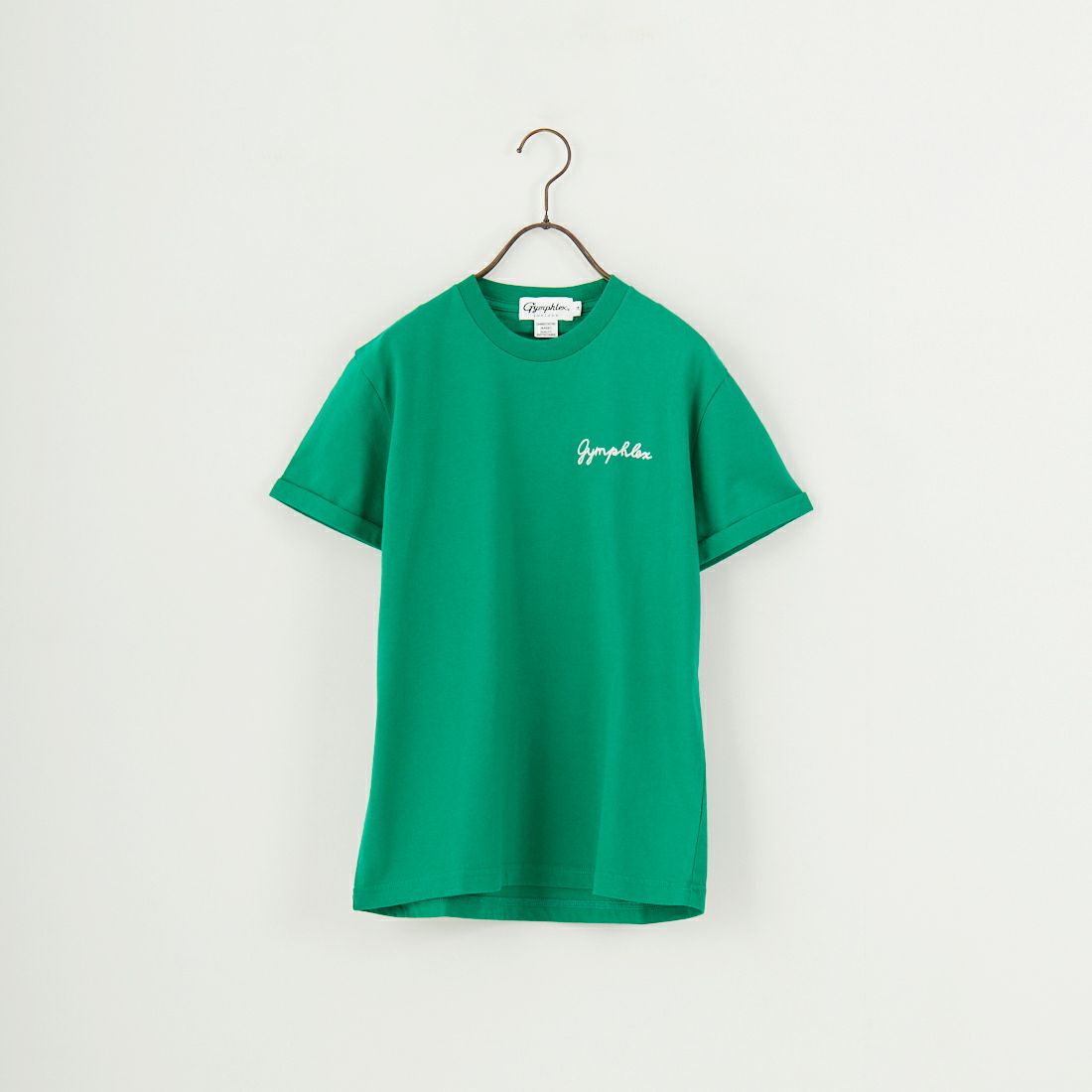 Gymphlex [ジムフレックス] ショートスリーブ ロールアップTシャツ [GY-C0446COM] GREEN