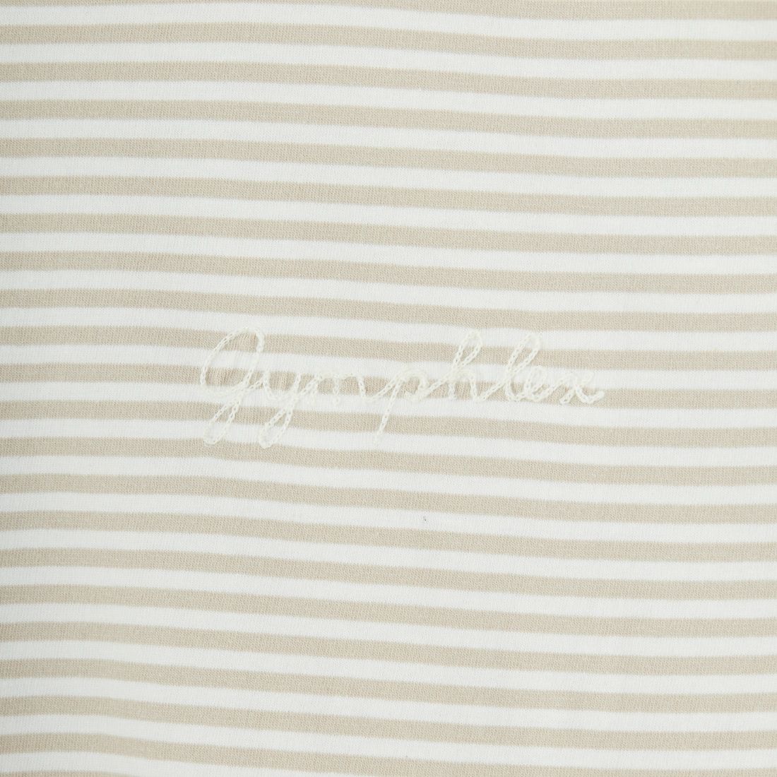 Gymphlex [ジムフレックス] ショートスリーブ ロールアップTシャツ [GY-C0446COM] WHT/BEG ST