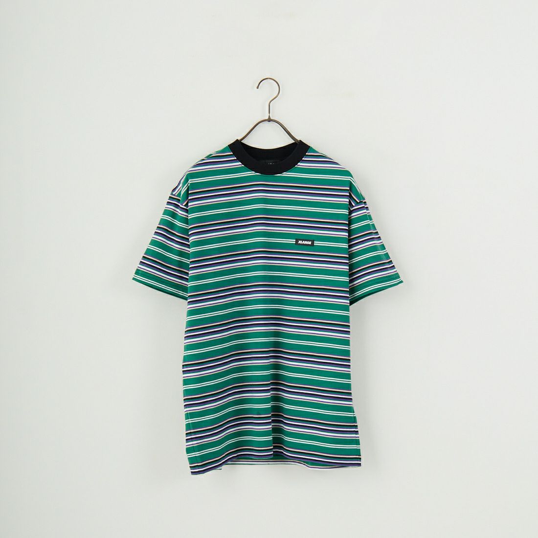 XLARGE [エクストララージ] ストライプ ショートスリーブTシャツ