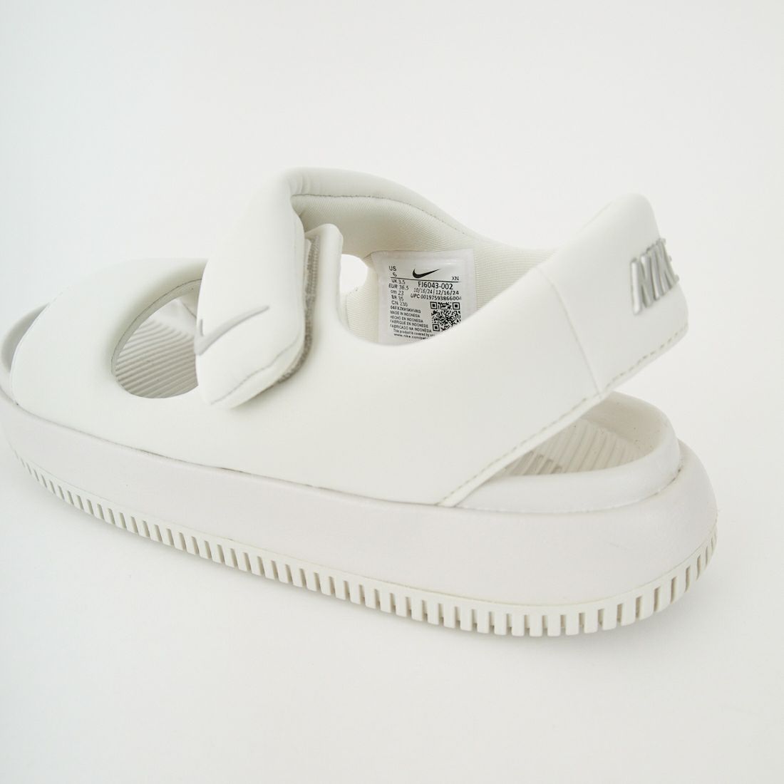 NIKE [ナイキ] ウィメンズ カームサンダル [FJ6043] 002 ﾗｲﾄﾎﾞｰ