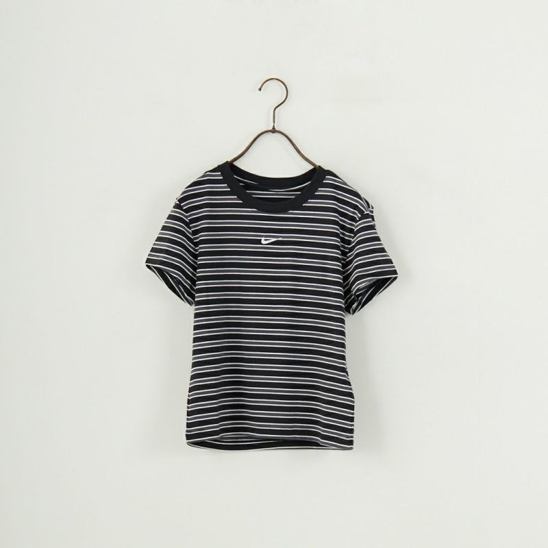 NIKE レディース スリムボーダーTシャツ HF9525-010 NIKE [ナイキ] スポーツウェア チルニットスリムボーダーTシャツ