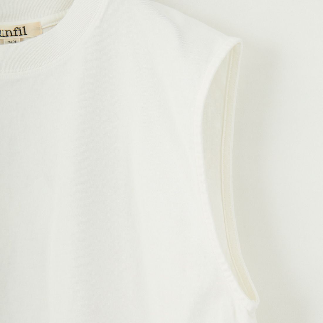 UNFIL [アンフィル] ドライコットン スリーブレスTシャツ [WVSP-UW133] OLD WHITE