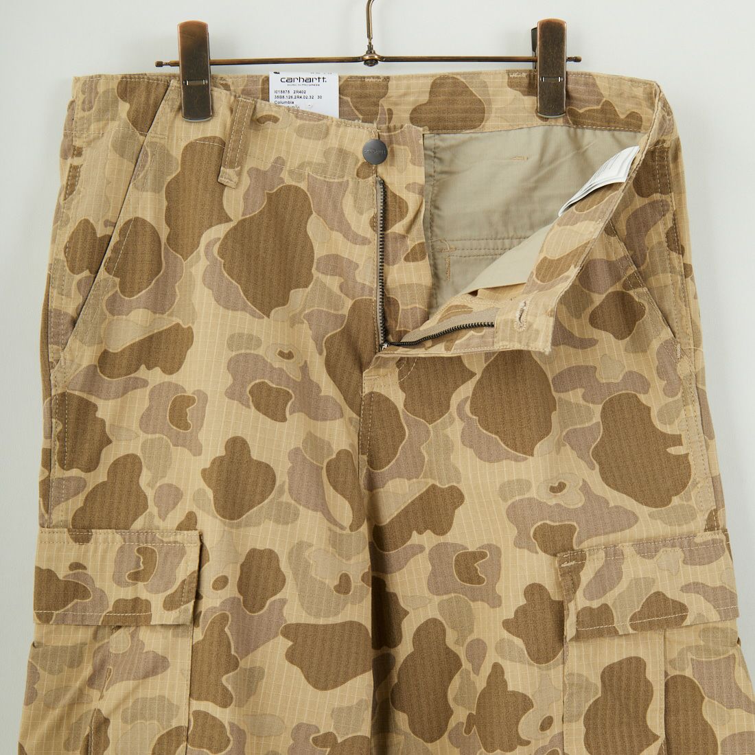 carhartt WIP [カーハートダブリューアイピー] レギュラーカーゴパンツ [I015875] CAMO DUCK