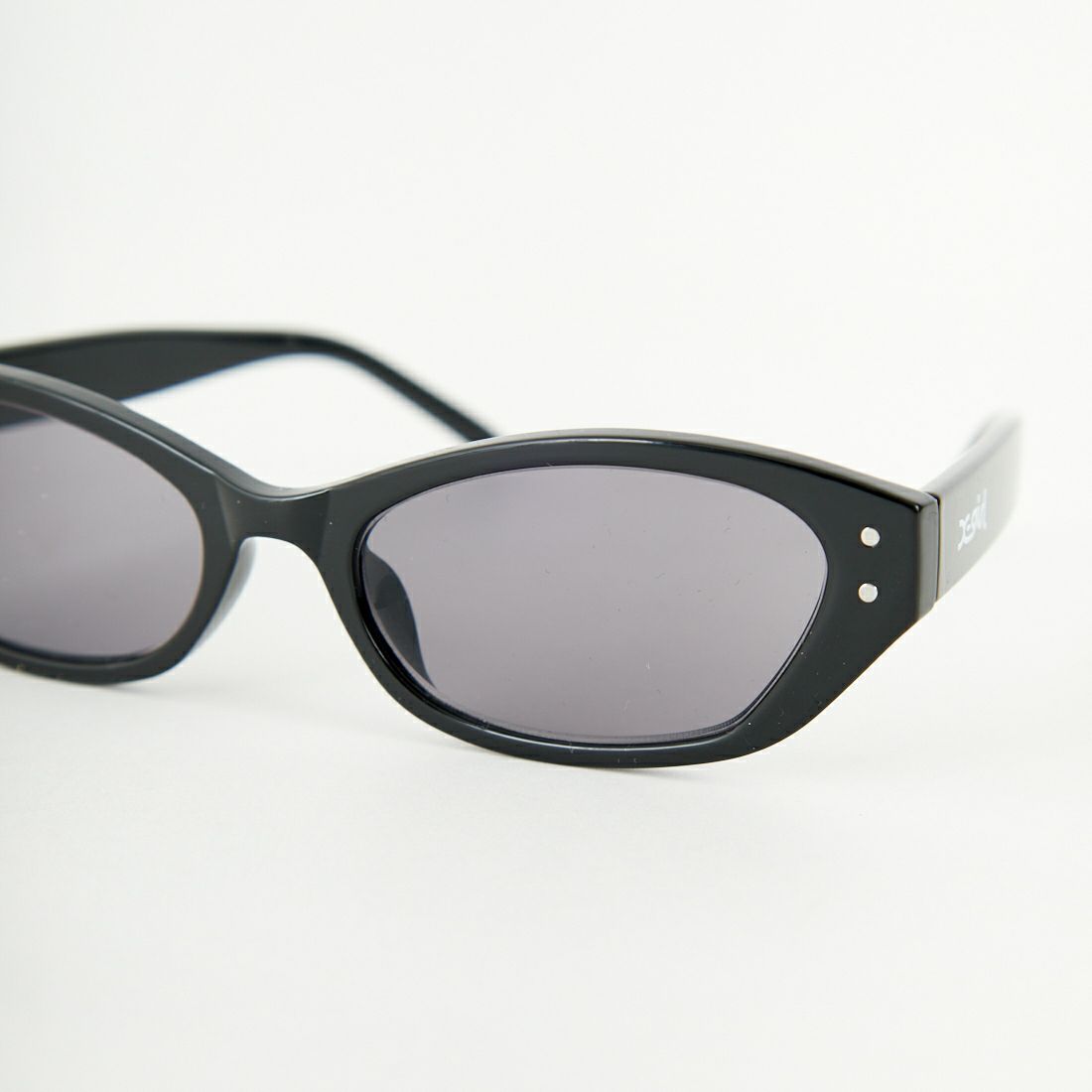 X-girl [エックスガール] フォックスフレーム サングラス [105251054024] BLACK