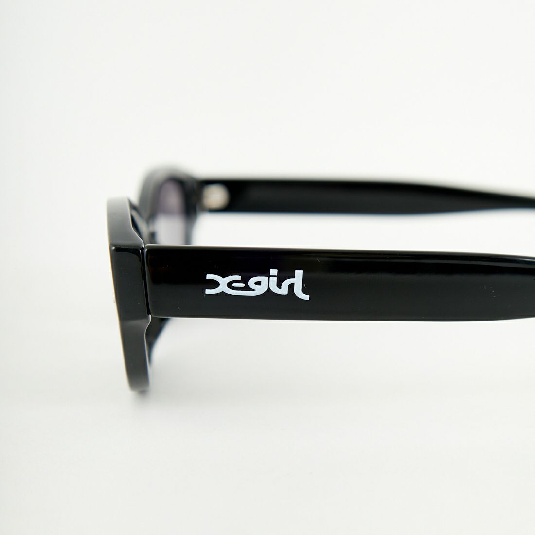 X-girl [エックスガール] フォックスフレーム サングラス [105251054024] BLACK