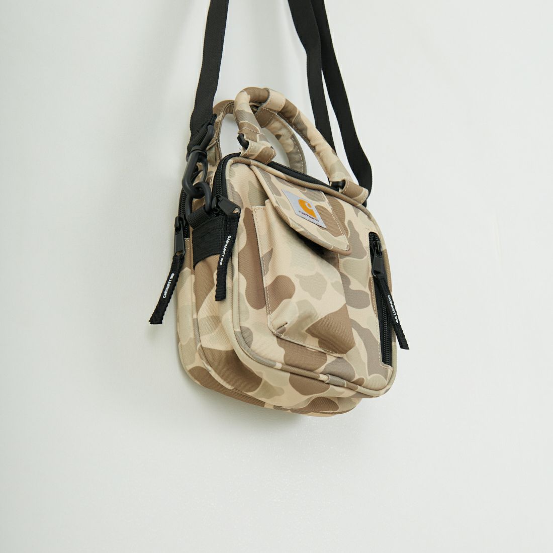 carhartt WIP [カーハートダブリューアイピー] エッセンシャルハンドバッグ [I034925] CAMO DUCK