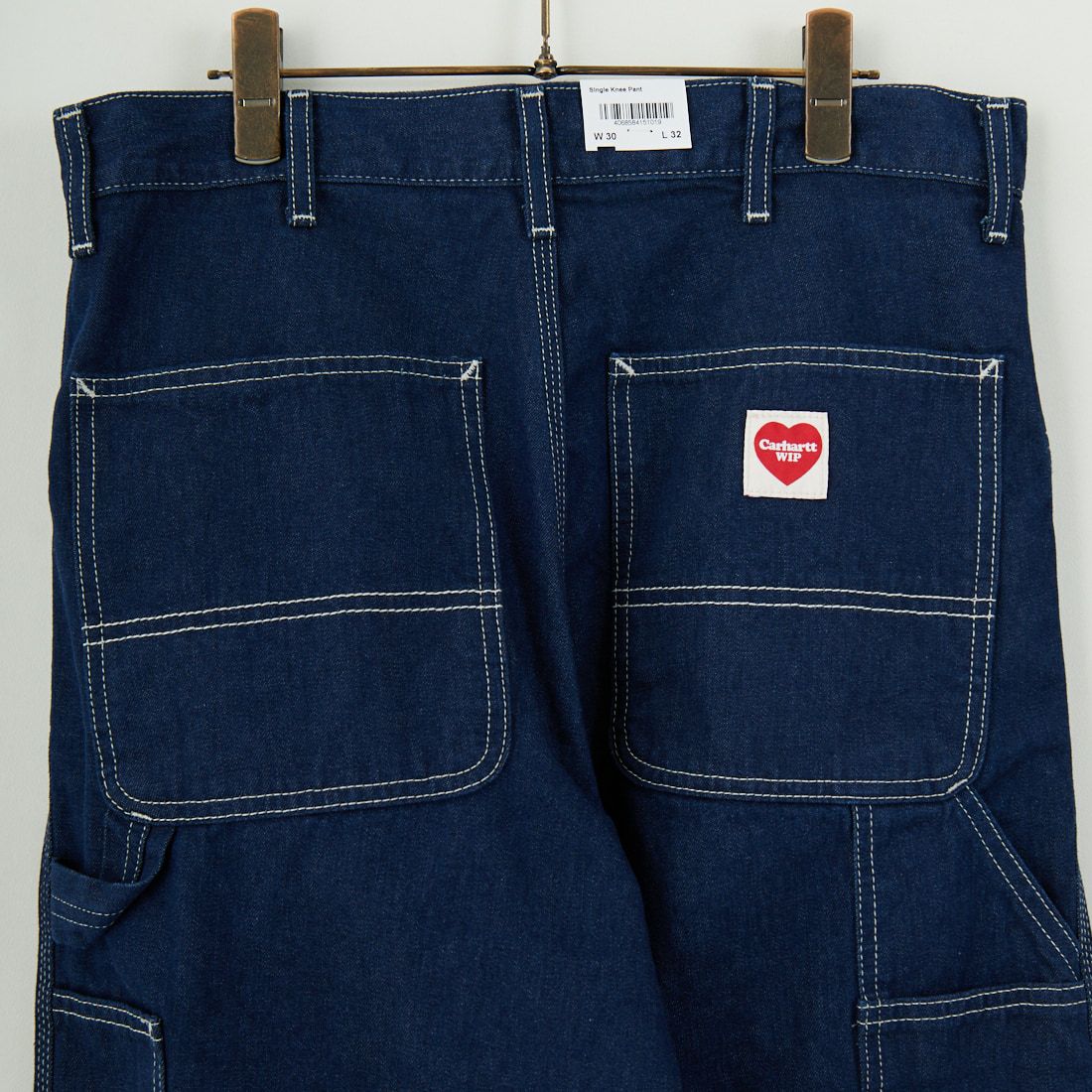 carhartt WIP [カーハートダブリューアイピー] シングルニーパンツ [I034864] BLUE RINSE