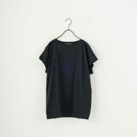 mizuiro ind [ミズイロインド] フリルスリーブ クルーネックプル