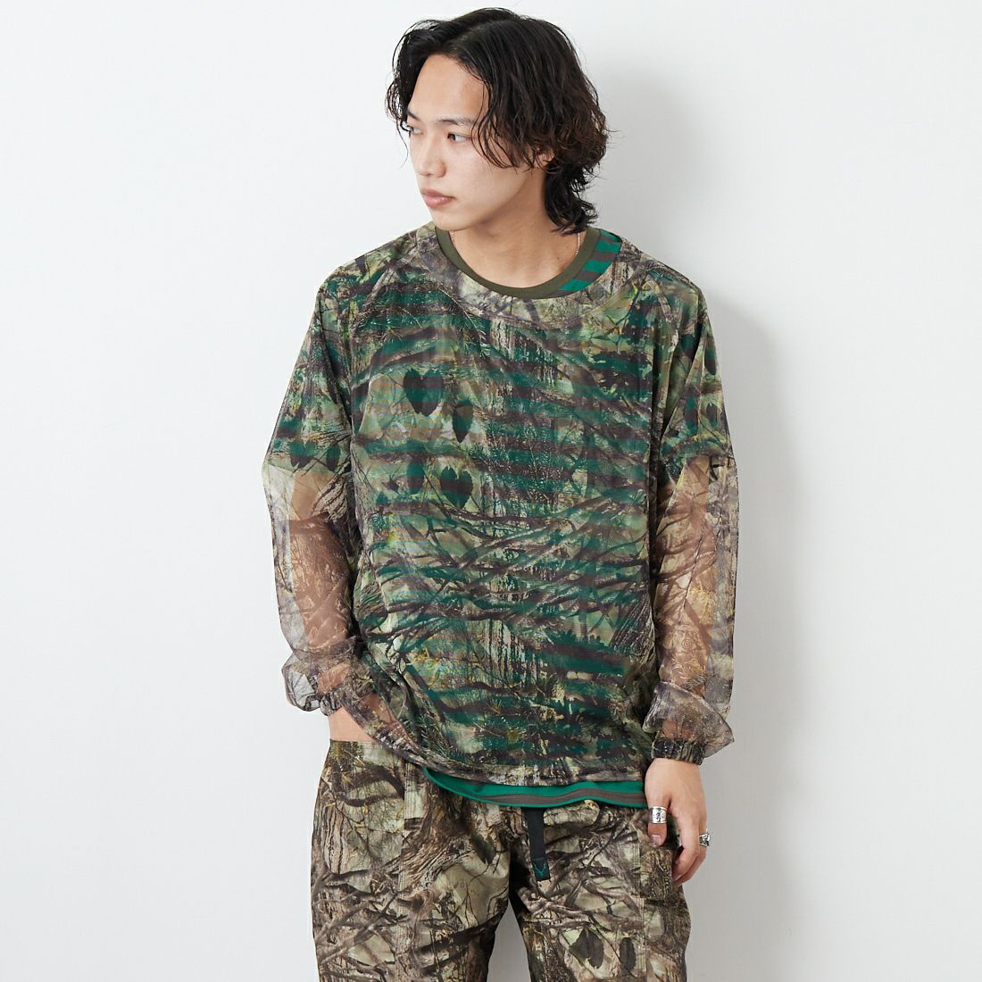 B S2W8 CAM&&モデル身長：179cm 着用サイズ：M&&