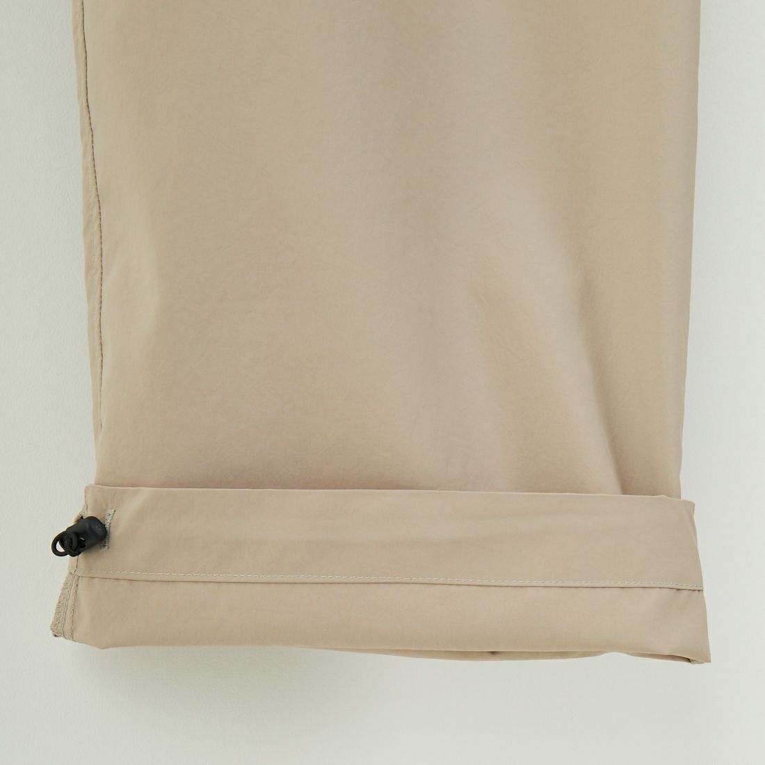 STILL BY HAND [スティルバイハンド] 別注 ドローコード付きワンタックパンツ [2501JF-EX03-JF] BEIGE