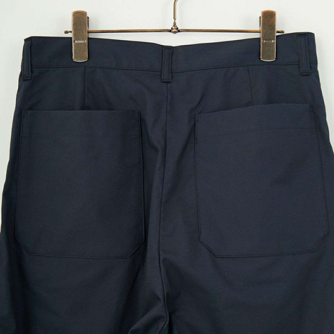 STILL BY HAND [スティルバイハンド] 別注 中太ストレートパンツ [2501JF-EX04-JF] NAVY