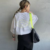WHITE&&モデル身長：150cm 着用サイズ：S&&