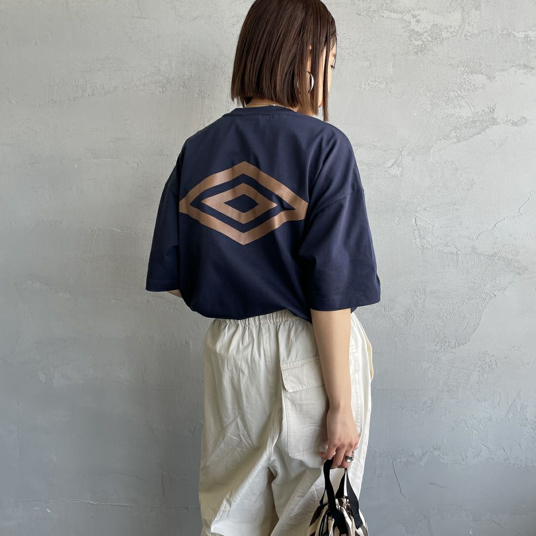 NAVY&&モデル身長：159cm 着用サイズ：S&&