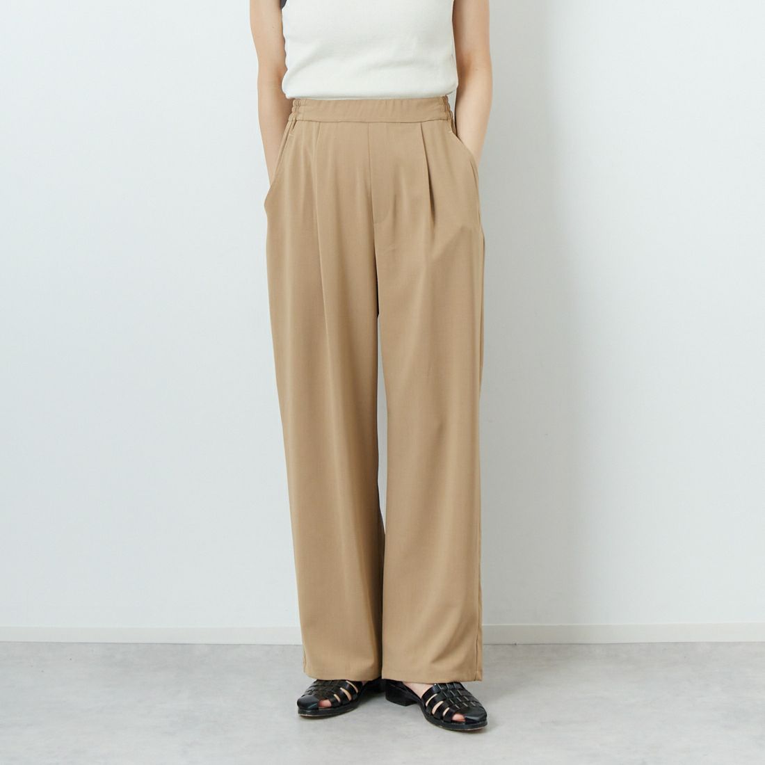 ﾍﾞｰｼﾞｭ&&モデル身長：160cm 着用サイズ：2&&